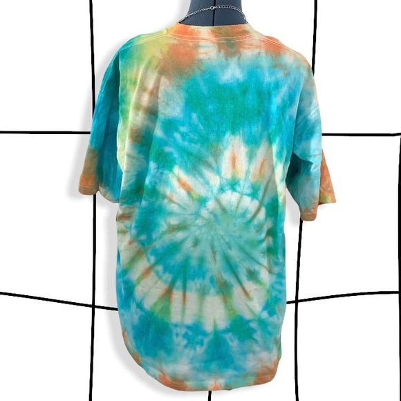 Y2k planet Hollywood tie dye tee - Picture 2 of 5